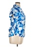 Assorted Brands Tropical Blue Short Sleeve Blouse Size 14 - photo 4