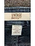 Vintage America Blues Solid Blue Jeans Size 10 - photo 7