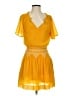 Madewell 100% Polyester Yellow Cocktail Dress Size 2 - photo 1