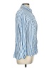 Assorted Brands Stripes Blue Long Sleeve Button-Down Shirt Size M - photo 4