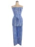 Diane von Furstenberg Tweed Blue Jumpsuit Size 8 - photo 1