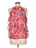 Parker 100% Polyester Pink Sleeveless Blouse Size M - photo 2