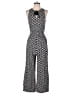 Old Navy 100% Rayon Houndstooth Black Jumpsuit Size XS - photo 1