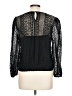 Broadway 38 Black Long Sleeve Blouse Size L - photo 2