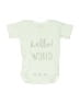 Assorted Brands Green White Short Sleeve Onesie Size 0-3 mo - photo 1