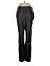 MNG 100% Polyester Black Faux Leather Pants Size M - photo 1