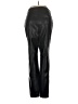 MNG 100% Polyester Black Faux Leather Pants Size M - photo 2