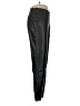 MNG 100% Polyester Black Faux Leather Pants Size M - photo 4