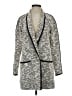 Rebecca Taylor Chevron-herringbone Gray Blazer Size 4 - photo 1