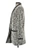 Rebecca Taylor Chevron-herringbone Gray Blazer Size 4 - photo 5