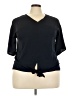 Unbranded Black Short Sleeve Top Size 2X - photo 1