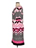 Karin Stevens Chevron-herringbone Pink Casual Dress Size 14 - photo 5