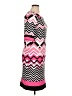 Karin Stevens Chevron-herringbone Pink Casual Dress Size 14 - photo 4