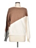 E&M Collection Color Block Brown Pullover Sweater Size L - photo 1