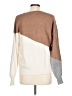 E&M Collection Color Block Brown Pullover Sweater Size L - photo 2