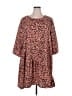 Hayden 100% Polyester Animal Print Brown Casual Dress Size 2X - photo 1