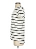 Halogen Stripes Ivory Short Sleeve T-Shirt Size XS - photo 5