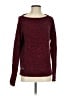 Lauren Jeans Co. Marled Black Burgundy Pullover Sweater Size S - photo 1