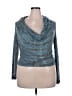 Young Fabulous & Broke Blue Cardigan Size XXL - photo 1