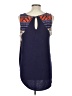 TJ Collection 100% Polyester Blue Sleeveless Blouse Size L - photo 2