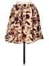 Ever After 100% Rayon Paisley Tan Casual Skirt Size S - photo 1