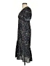 Lea & Viola Paisley Blue Black Casual Dress Size S - photo 5