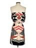 Express Outlet 100% Polyester Graphic Black Cocktail Dress Size S - photo 2