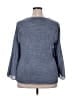 Spense Gray 3/4 Sleeve Blouse Size XXL - photo 2