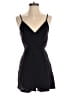 Shein Solid Black Romper Size 4 - photo 1