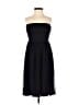 J.Crew 100% Silk Solid Black Cocktail Dress Size 0 - photo 1