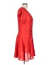Esprit 100% Polyester Red Casual Dress Size 11 - 12 - photo 4