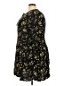Torrid 100% Rayon Floral Black Casual Dress Size 2X Plus (2) - photo 5