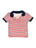 Janie and Jack 100% Cotton Stripes Pink Short Sleeve Henley Size 12-18 mo - photo 1