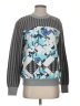 Peter Pilotto for Target Print Gray Sweatshirt Size XS - photo 1