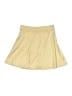 Assorted Brands Solid Yellow Tan Casual Skirt Size 10 - photo 1