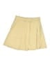 Assorted Brands Solid Yellow Tan Casual Skirt Size 10 - photo 2