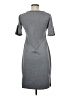 Loveappella Solid Gray Casual Dress Size M - photo 2