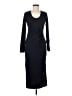 Sundry Black Blue Casual Dress Size Med (2) - photo 1