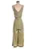 H&M 100% Polyester Solid Green Jumpsuit Size 2 - photo 2