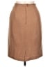 Cacharel 100% Silk Solid Tan Silk Skirt Size 10 - photo 2