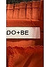 Do & Be 100% Polyester Solid Orange Casual Skirt Size M - photo 3
