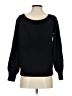 Olivia Grey 100% Acrylic Black Pullover Sweater Size S - photo 2