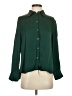 Zara Green Long Sleeve Blouse Size S - photo 1