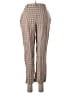 Casual Corner Plaid Brown Ivory Casual Pants Size S - photo 2