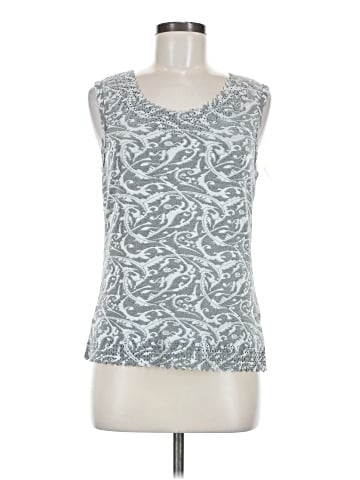 Chocolate Sleeveless Top (view 1)
