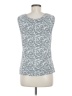Chocolate Silver Sleeveless Top Size M - photo 2