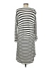 Press Stripes Ivory Casual Dress Size M - photo 2