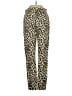 FRAME Denim Animal Print Gold Brown Casual Pants Size 27 waist - photo 1