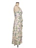 Prabal Gurung 100% Polyester Floral Tan Ivory Cocktail Dress Size 6 - photo 4