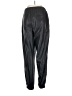 Express Design Studio 100% Polyester Metallic Black Track Pants Size M - photo 2